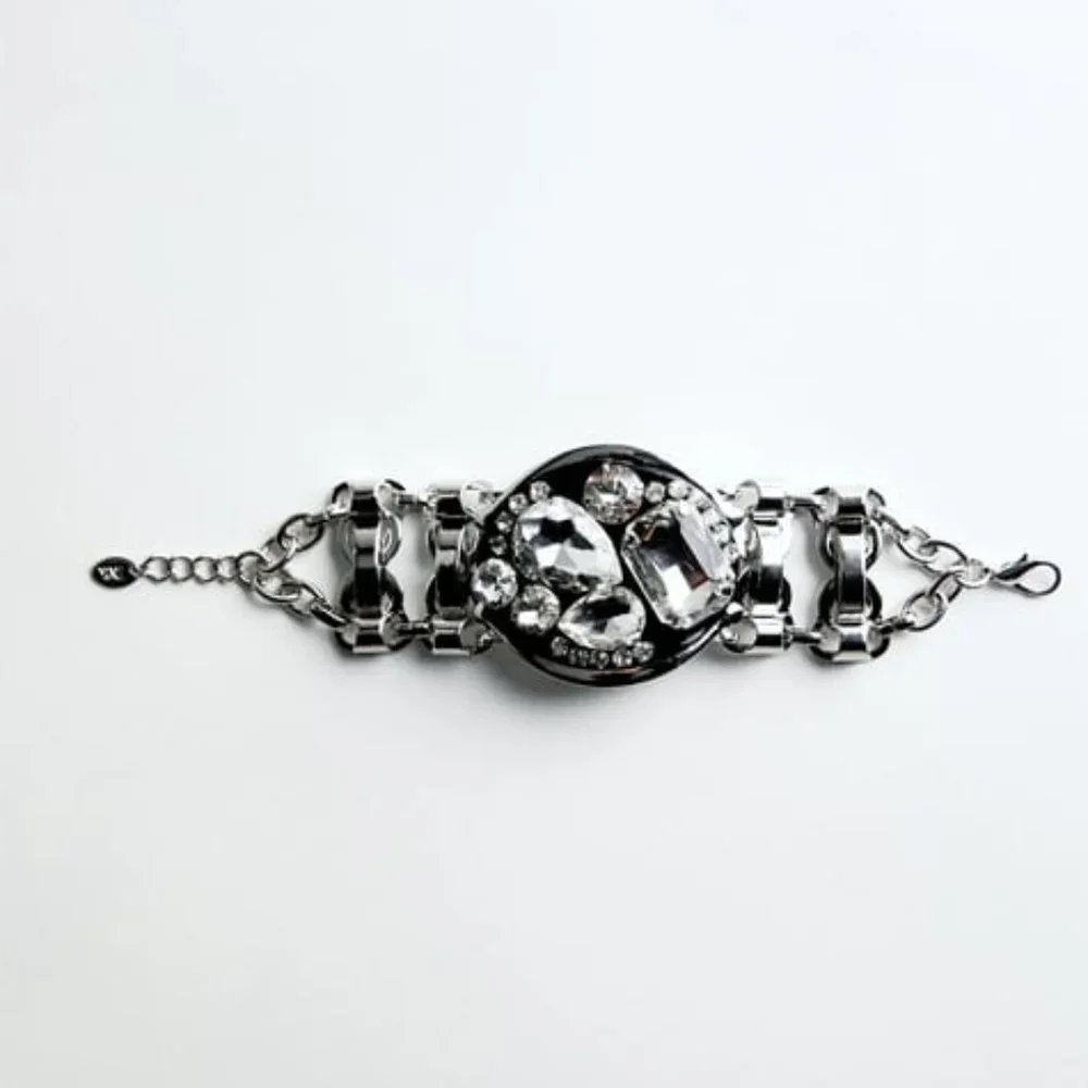 Zara Jewel Bracelet Silver NWT - Picture 2 of 5